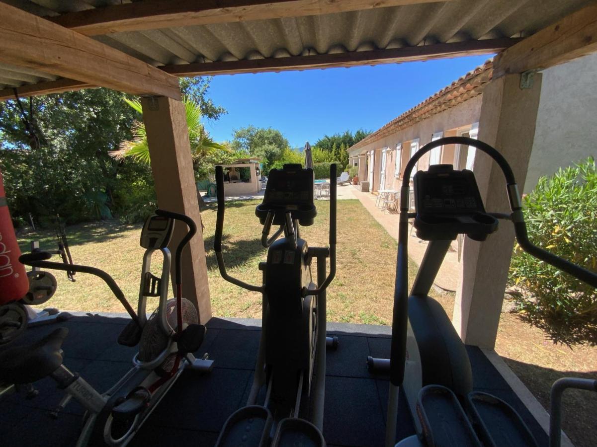Villa Climatisee, Piscine Privee Chauffee, Fitness Proche Cannes, Frejus, St Raphael, Grasse Montauroux Exterior photo